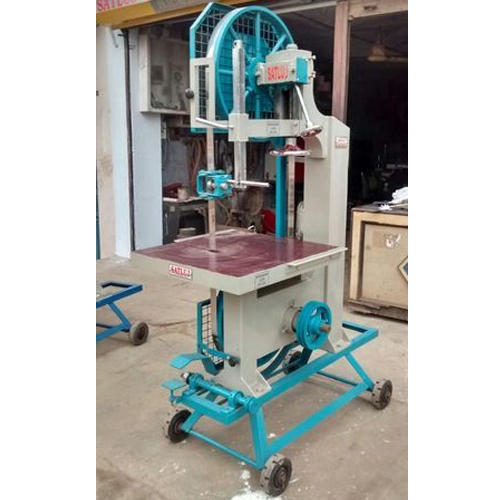 Semi Automatic Vertical Bandsaw Machine Steel Body Fixed Type