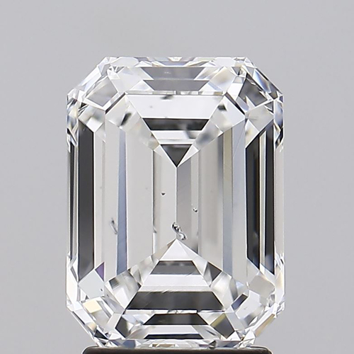 3.00 Carat SI1 Clarity EMERALD Lab Grown Diamond