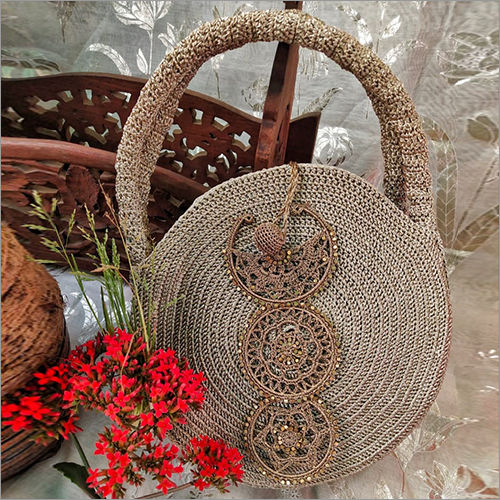 Crochet Potli Bag Design: Modern