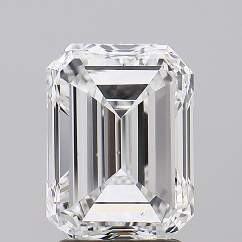 3.00 Carat VS2 Clarity EMERALD Lab Grown Diamond