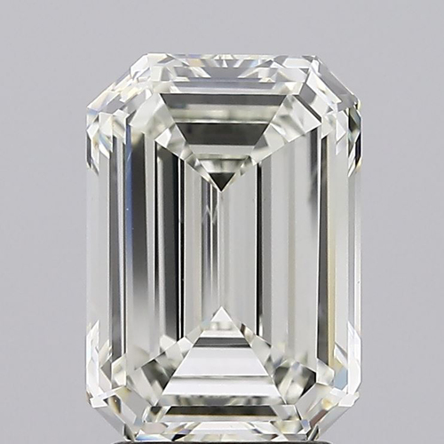 3.00 Carat VS1 Clarity EMERALD Lab Grown Diamond