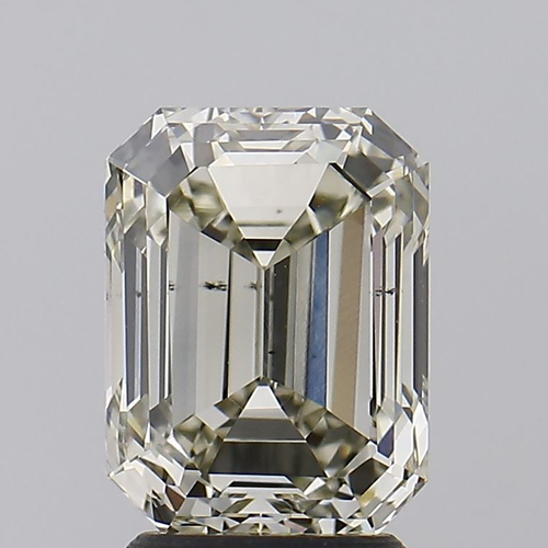 3.00 Carat SI1 Clarity EMERALD Lab Grown Diamond