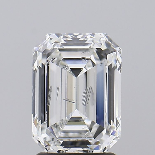2.54 Carat SI2 Clarity EMERALD Lab Grown Diamond