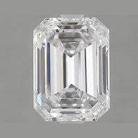 2.51 Carat VVS2 Clarity EMERALD Lab Grown Diamond