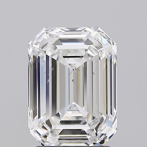 2.51 Carat SI1 Clarity EMERALD Lab Grown Diamond