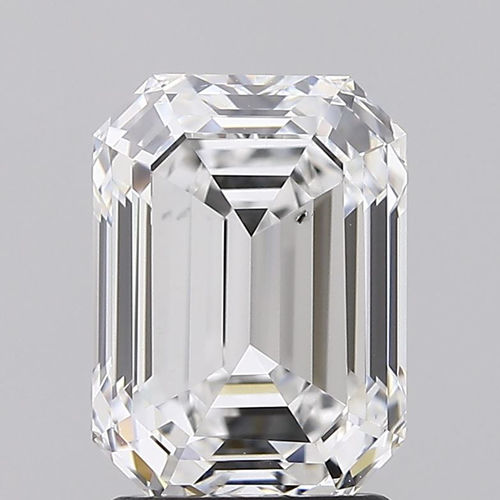 2.51 Carat SI1 Clarity EMERALD Lab Grown Diamond