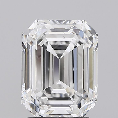 2.50 Carat VS1 Clarity EMERALD Lab Grown Diamond
