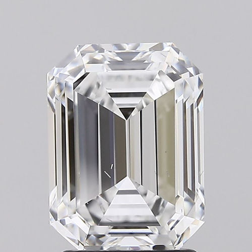 2.50 Carat VS2 Clarity EMERALD Lab Grown Diamond