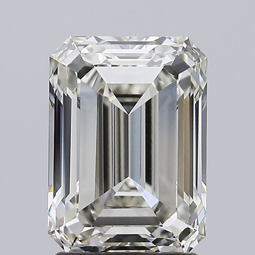 2.27 Carat VVS2 Clarity EMERALD Lab Grown Diamond