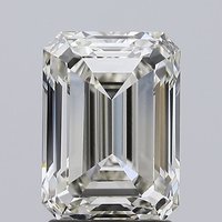 2.27 Carat VVS2 Clarity EMERALD Lab Grown Diamond