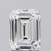 2.10 Carat VVS2 Clarity EMERALD Lab Grown Diamond