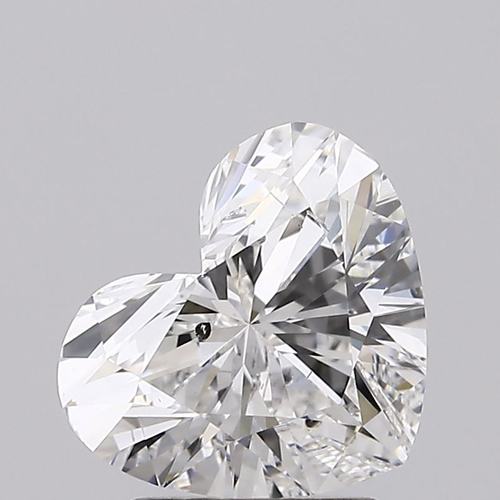 2.07 Carat SI2 Clarity HEART Lab Grown Diamond