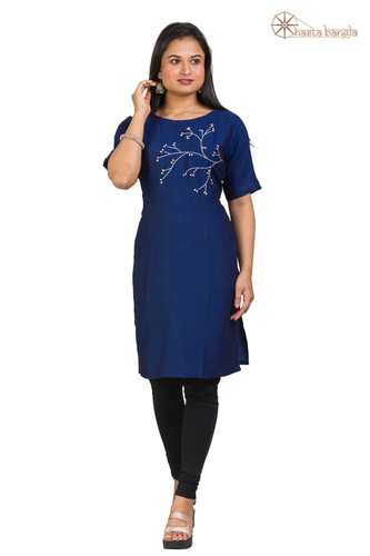 Zardosi Hand Embroidery Cotton Top