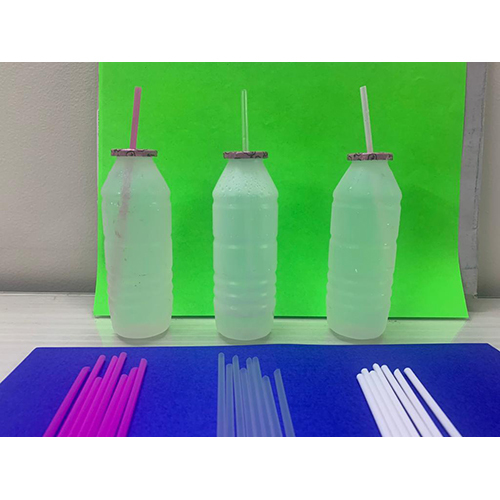 Plastic Straws Litchi Bottle