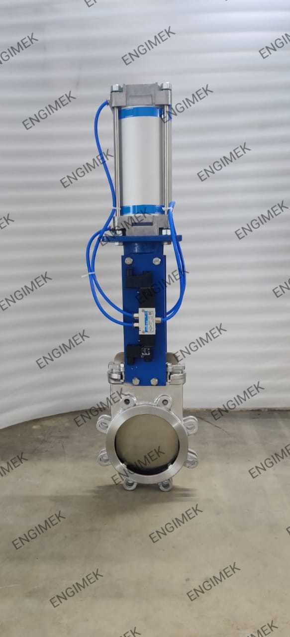 Pneumatic Knife Edge Gate Valve