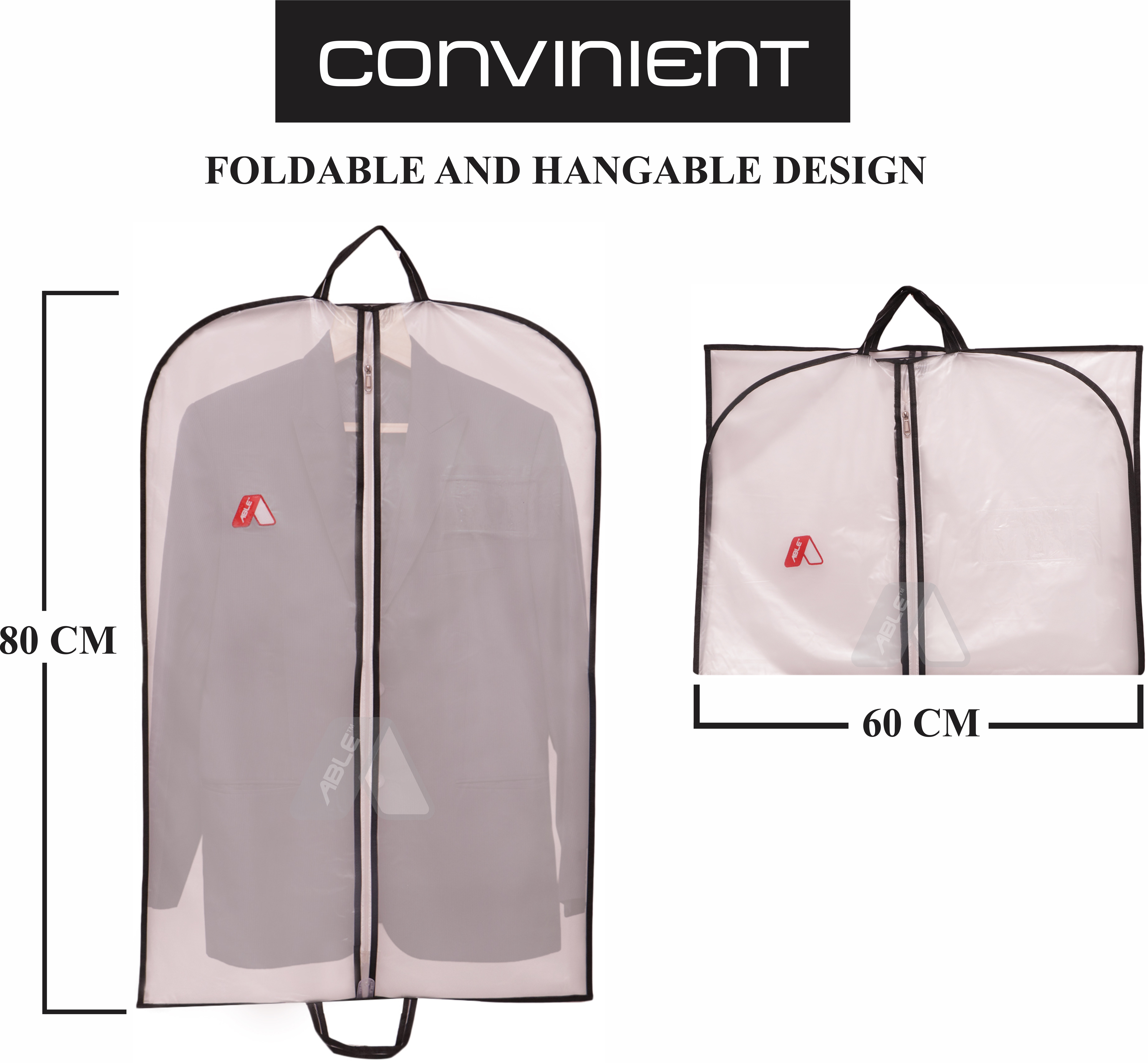 ABLE Transparent PVC Multipurpose Cover
