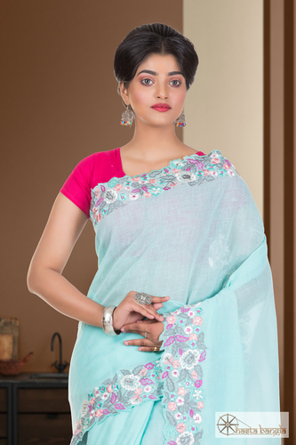 Designer Embroidery Saree