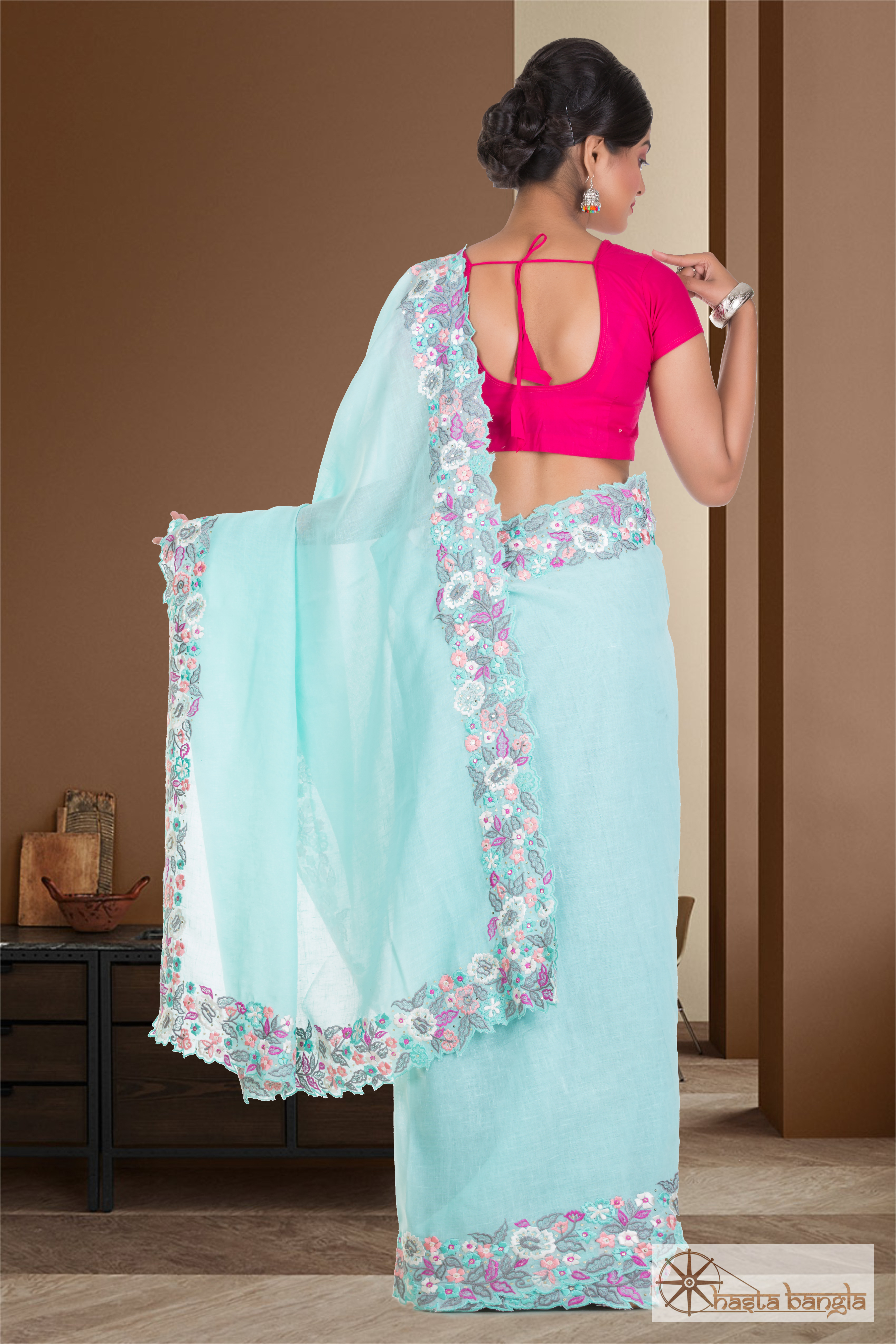 Designer Embroidery Saree