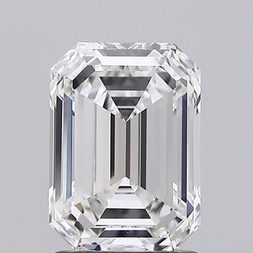 2.05 Carat VVS2 Clarity EMERALD Lab Grown Diamond