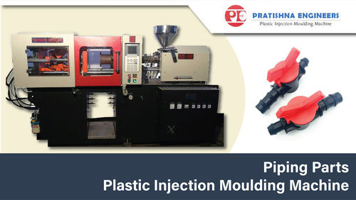 Red Piping Injection Moulding Machine