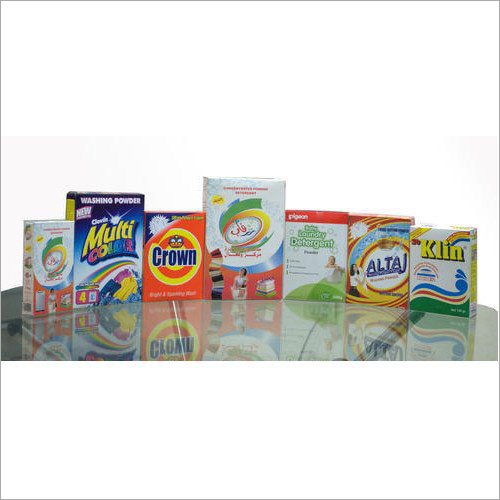 Washing Powder Cartons Packing Machine