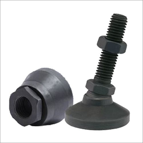 Industrial Metal Leveling Feet - Standard Design, Polished Finish | Custom Box Packaging, Rectangle Leg Shape, Suitable for Any Application