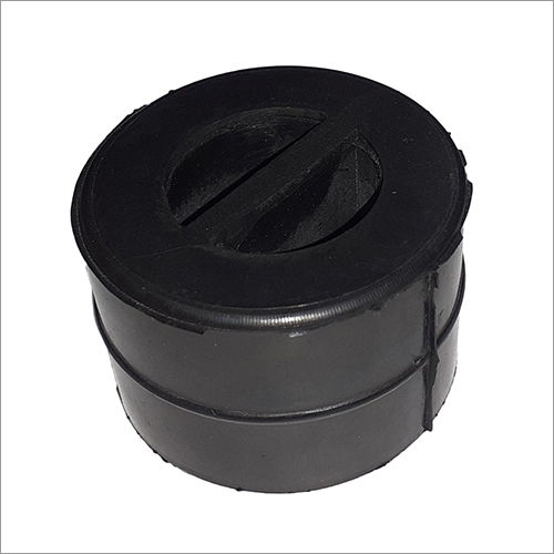 Black Round Type Silencer Rubber Mounting