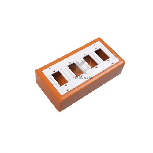 7 x 4 PVC Open Brown Switch Board
