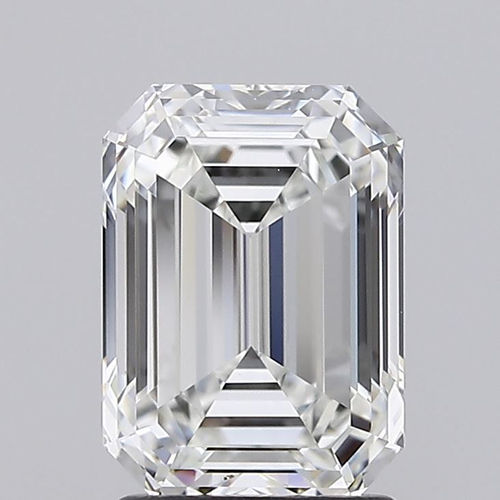 2.05 Carat VVS2 Clarity EMERALD Lab Grown Diamond