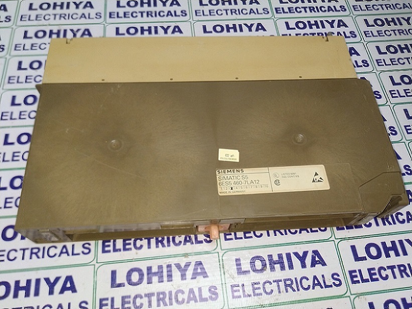 SIEMENS SIMATIC S5 115U 6ES460-7LA12 POWELAR SUPPLY MODULE