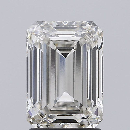 2.04 Carat VS2 Clarity EMERALD Lab Grown Diamond