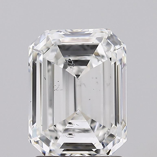 2.03 Carat SI2 Clarity EMERALD Lab Grown Diamond