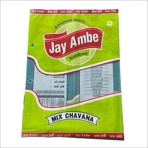 Snacks Plastic Packaging Bag Size: As Per Requirement