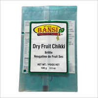 Dry Fruit Chikki Transparent Plastic Packaging Bag Size: As Per Requirement