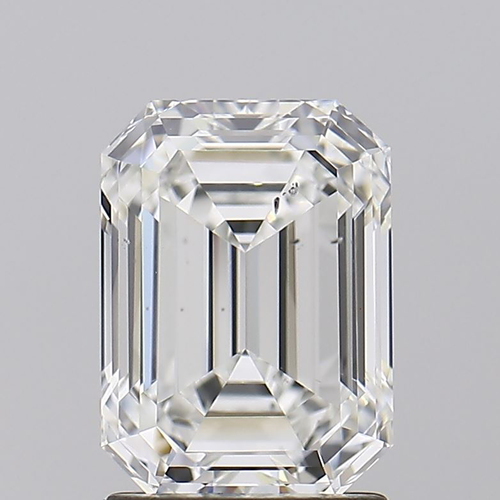 2.02 Carat SI1 Clarity EMERALD Lab Grown Diamond