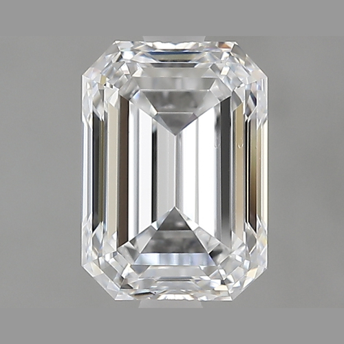 2.01 Carat VVS2 Clarity EMERALD Lab Grown Diamond