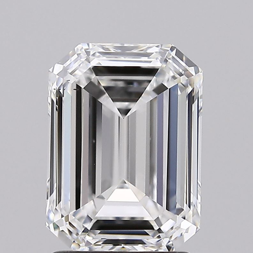 2.01 Carat VS2 Clarity EMERALD Lab Grown Diamond