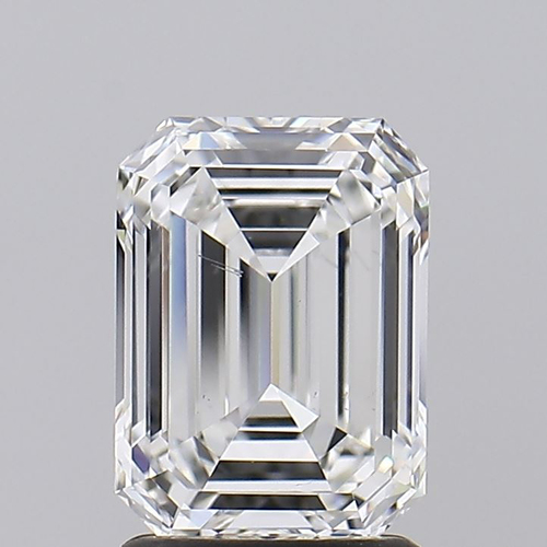 2.01 Carat SI1 Clarity EMERALD Lab Grown Diamond