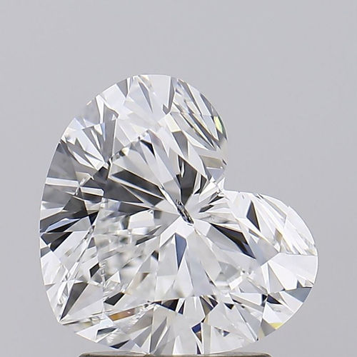 2.01 Carat SI2 Clarity HEART Lab Grown Diamond