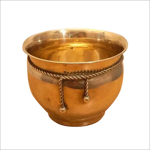 Brass Indoor Decorative Planter