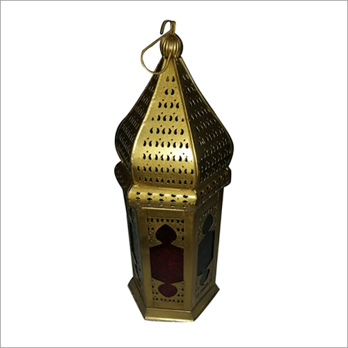 Antique Brass Lantern By N A INTERNATIONAL