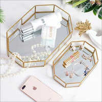 Brass and Glass Jewelry Box