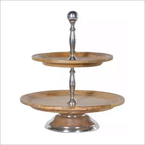 2 Layer Decorative Cake Stand