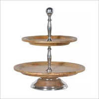 2 Layer Decorative Cake Stand