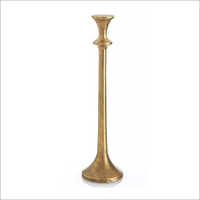Antique Brass Long Candle Holder