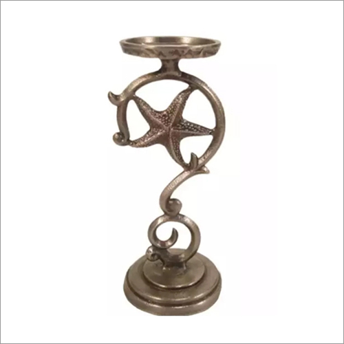 Brass Antique Decorative Candle Holder By N A INTERNATIONAL