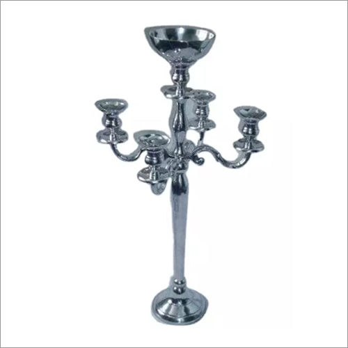 Cast Aluminium Candelabra Floral Bowl