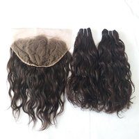 Unprocessed Wavy Human Hair Extensions