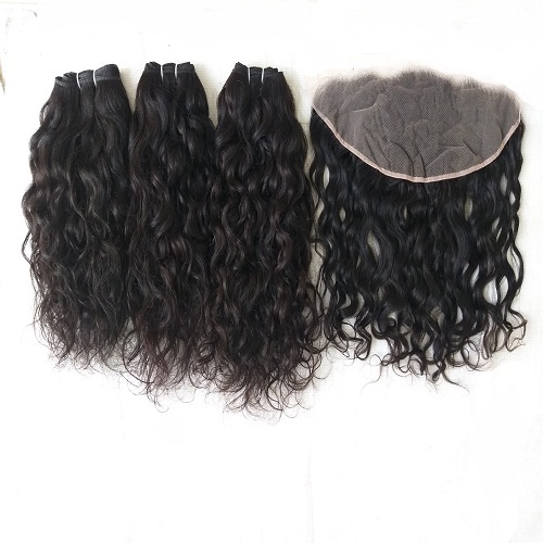 Unprocessed Wavy Human Hair Extensions
