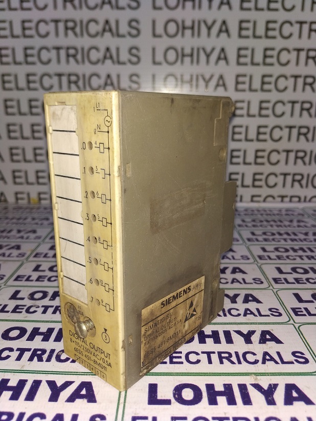 SIEMENS SIMATIC S5115U 6ES5 451-8MD11 INPUT MODULE